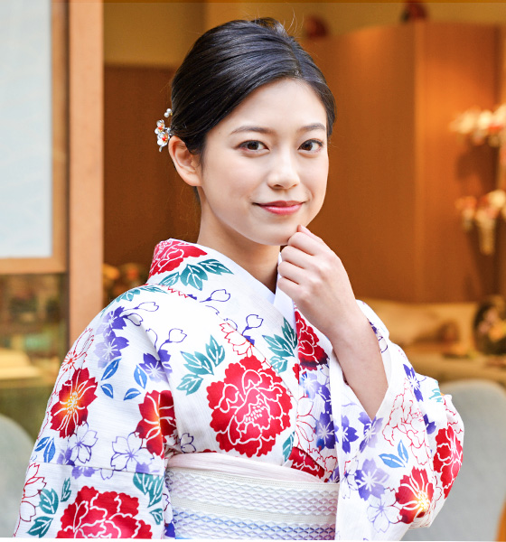 今年の夏は浴衣を着てお出かけしましょう！